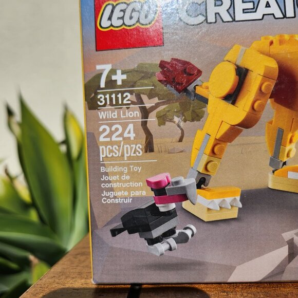 NEW LEGO Creator 3 in 1 Lion King Ostrich Warthog Easter Basket Gift Brand new S - Picture 4 of 12